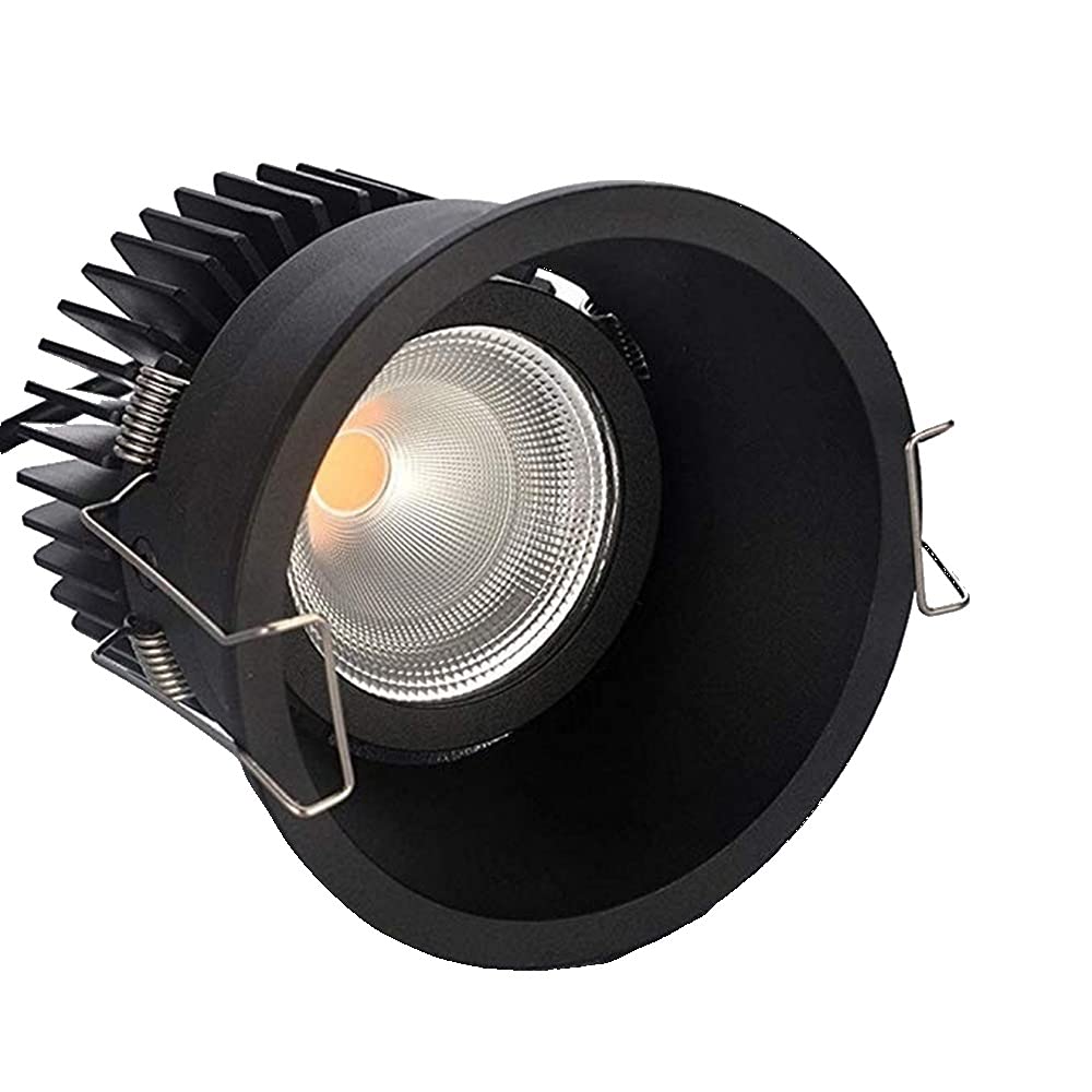 OZZKI Recessed 10W LED Ceiling Panel Lamps Living Room Aisle Round COB