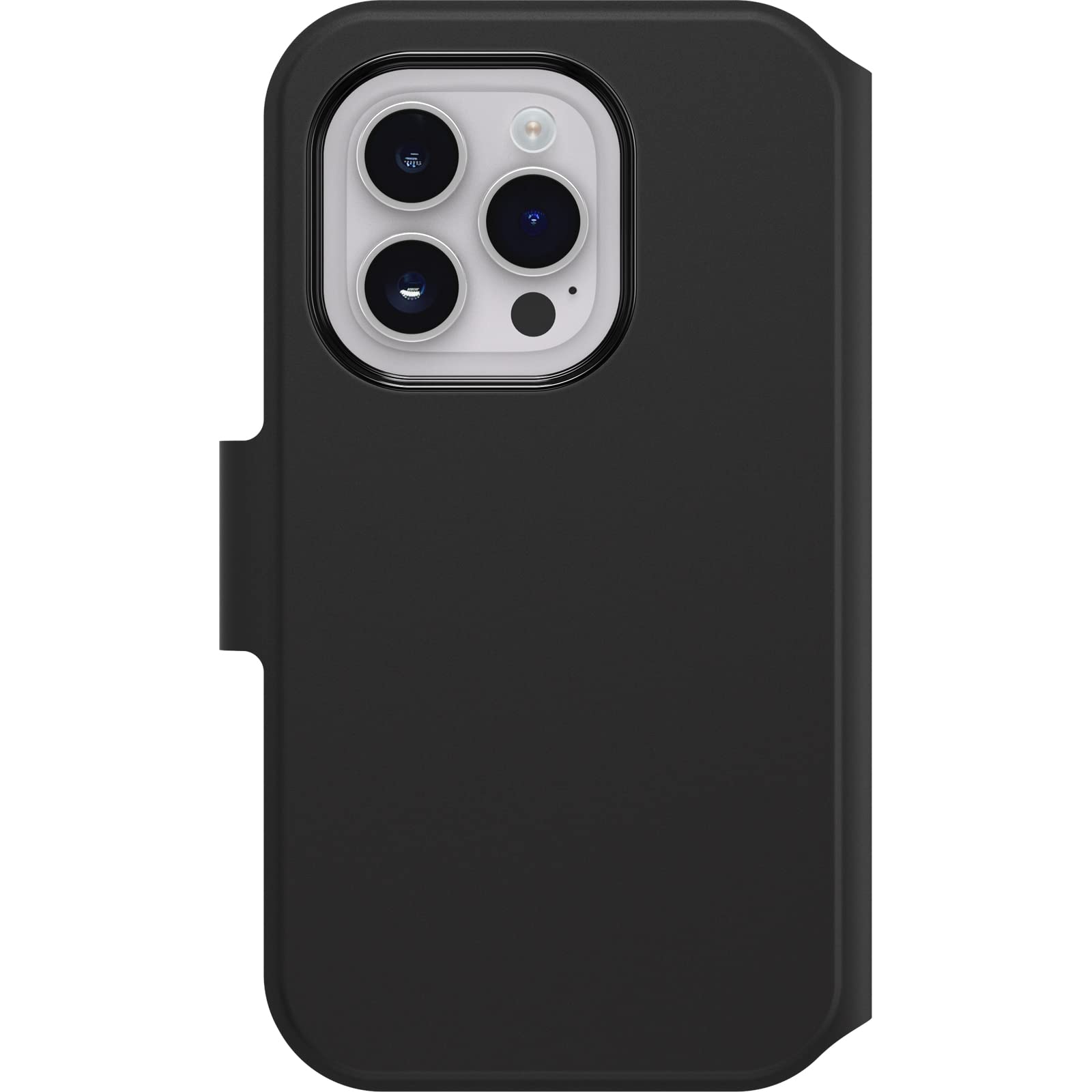 OtterBox Cover per iPhone 14 PRO Strada Via, Resistente a Shock e Cadute, Folio Sottile, Morbido al Tatto con Slot Carta di Credito, Testato 2X vs Norme Mil-Std 810G, Nero