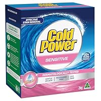 Cold Power Sensitive Pure Clean, Powder Laundry Detergent, 2kg, Suitable for Front and Top Loaders