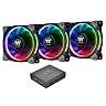 [予約必須] Riing Plus 12 RGB Radiator Fan TT Premium Edition CL-F053-PL12SW-A