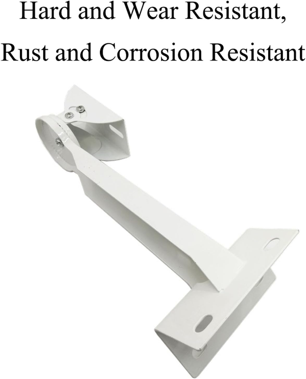 CCTV Security Camera Corner Pole Mounting Bracket with 2 Loops for Surveillance Dome Camera/IP Camera/CCTV Camera