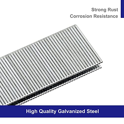 Hw Hamwoo 18 Gauge By 1/2 To 1 In Multi-Pack Narrow Crown Staples, 1200-Pack Including 1/2"- 400; 3/4"- 400; 1"- 400 (Silver) #TOP2