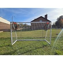 Vallerta Portable Soccer Goal with Corner Pocket Target for Training. Includes Carry Bag. Youth Regulation Sizes for Kids and Adults, Outdoor/IndoorLarge
