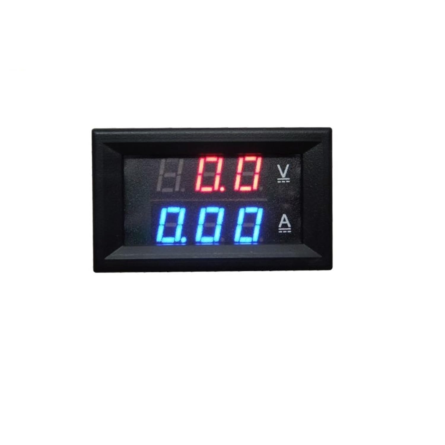 YB27VA DC0-100V 300V LED Digital Voltmeter Ammeter 999mA 10A 20A 50A 100A Amp Volt Voltage Current Meter Tester Dual LED Display 1Pcs(Color:White (Standard),Size:10A_DC0-100V(RED-Blue))