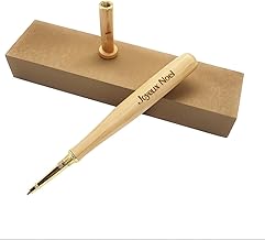 Stylo Batte de Baseball en Bois Personnalisé – Cadeau Original avec Gravure Laser – Prénom ou Message – Idée Cadeau Homme, Prof, Fête des Pères