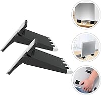 Vista 2 de STOBOK 2 unids Soporte de enfriamiento Soporte Elevador Led Tablet Limpiador De Tablet Soporte de Refrigeración Soporte de Mesa Notebook Riser