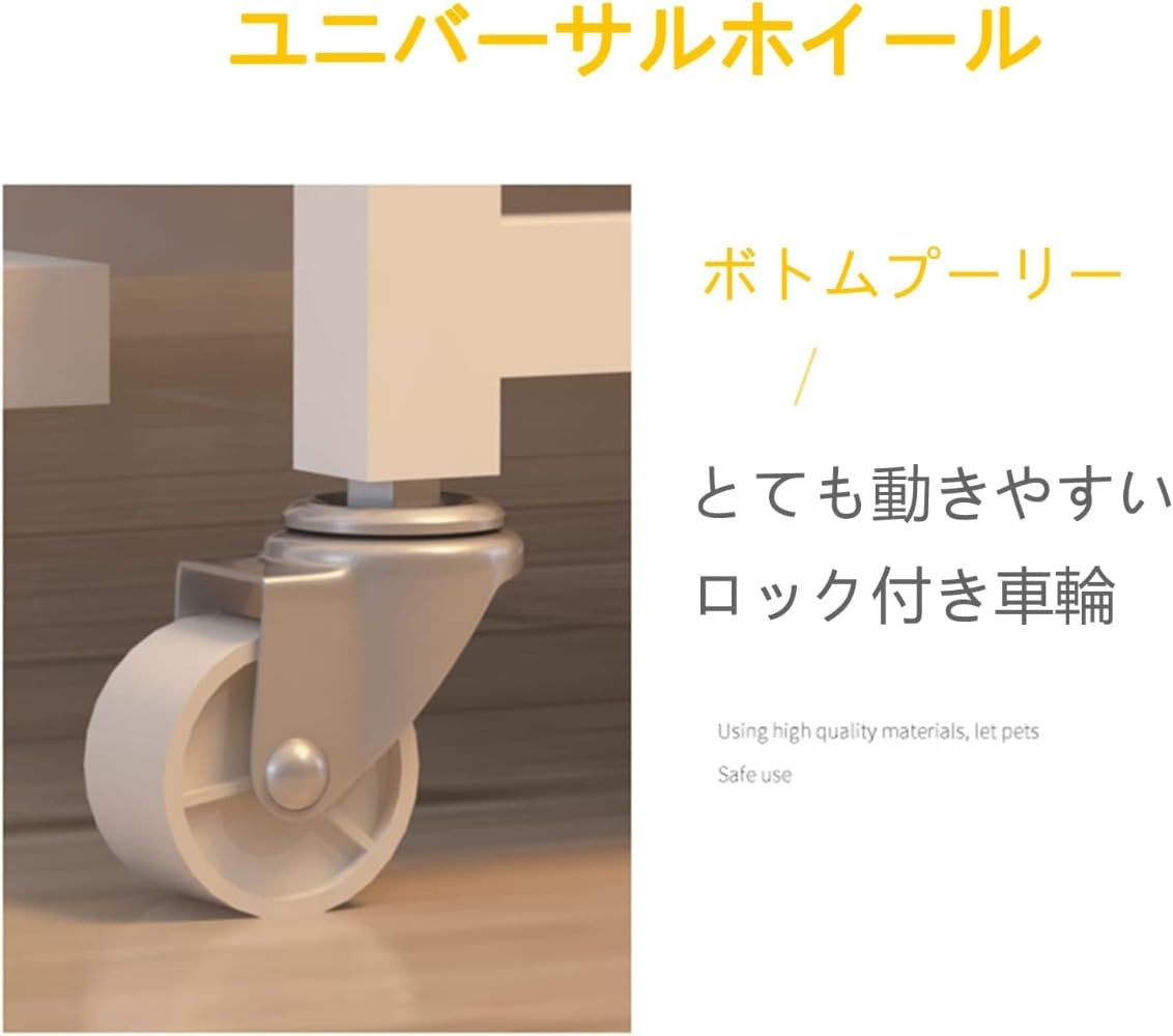 Amazon.co.jp: Ornatego 犬用繁殖ケージ ダブルドア・中央仕切り付き 2