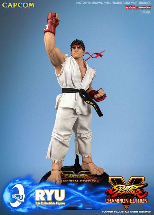 HOTTOYs、TBLeague、CAPCOM、スト2、[RYURYU1/6] 1:6 Street Fighter Battle Ryu Figure by Capcom X Iconiq