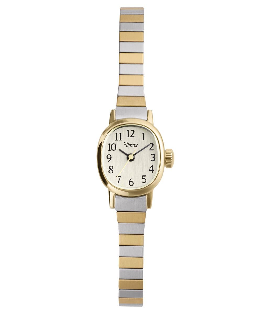 Timex Damen Analog Quarz Armbanduhr Cavatina Main Line