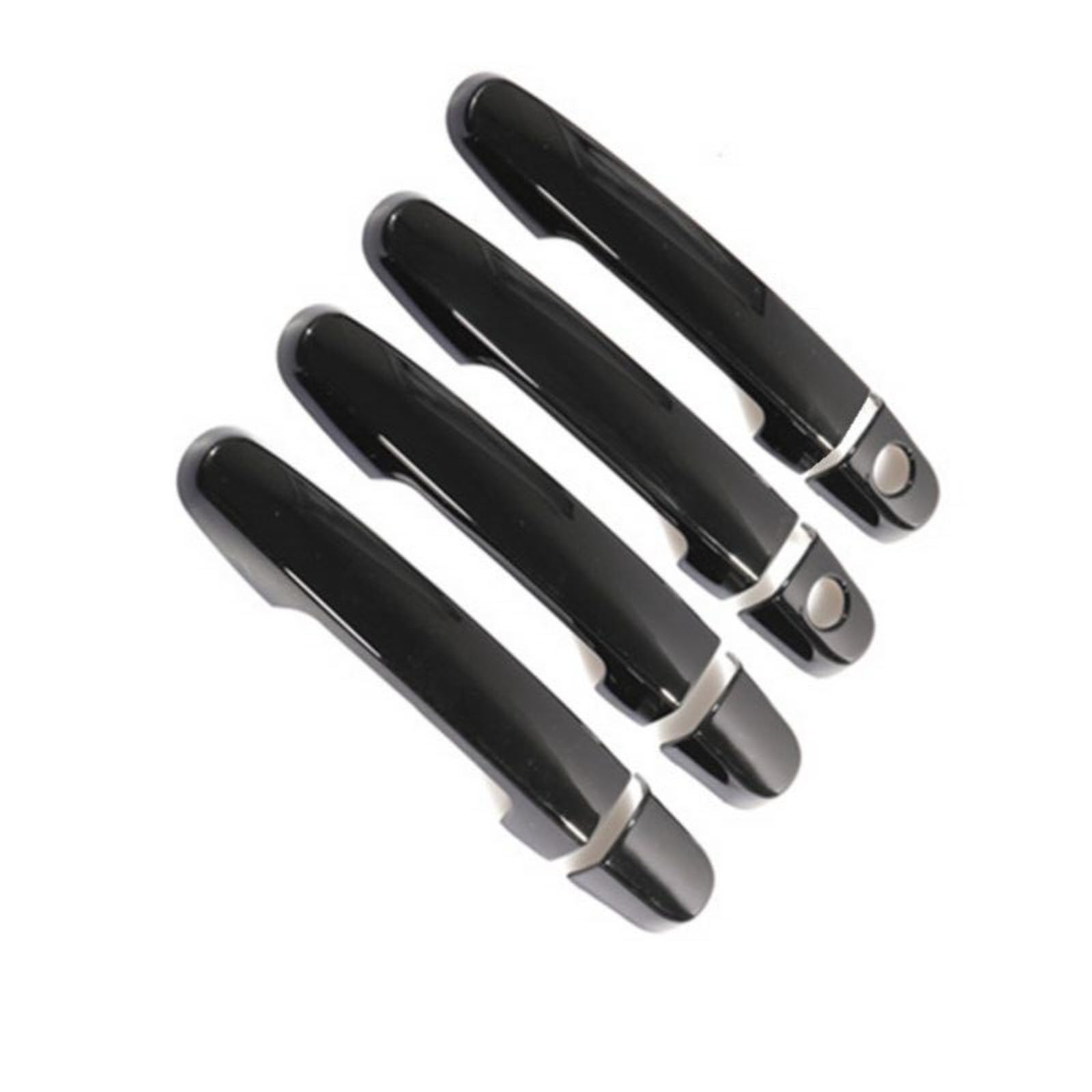 Poignée de porte Subaru Justy noire brillante pour rénover vos plastiques usés à 2 trous