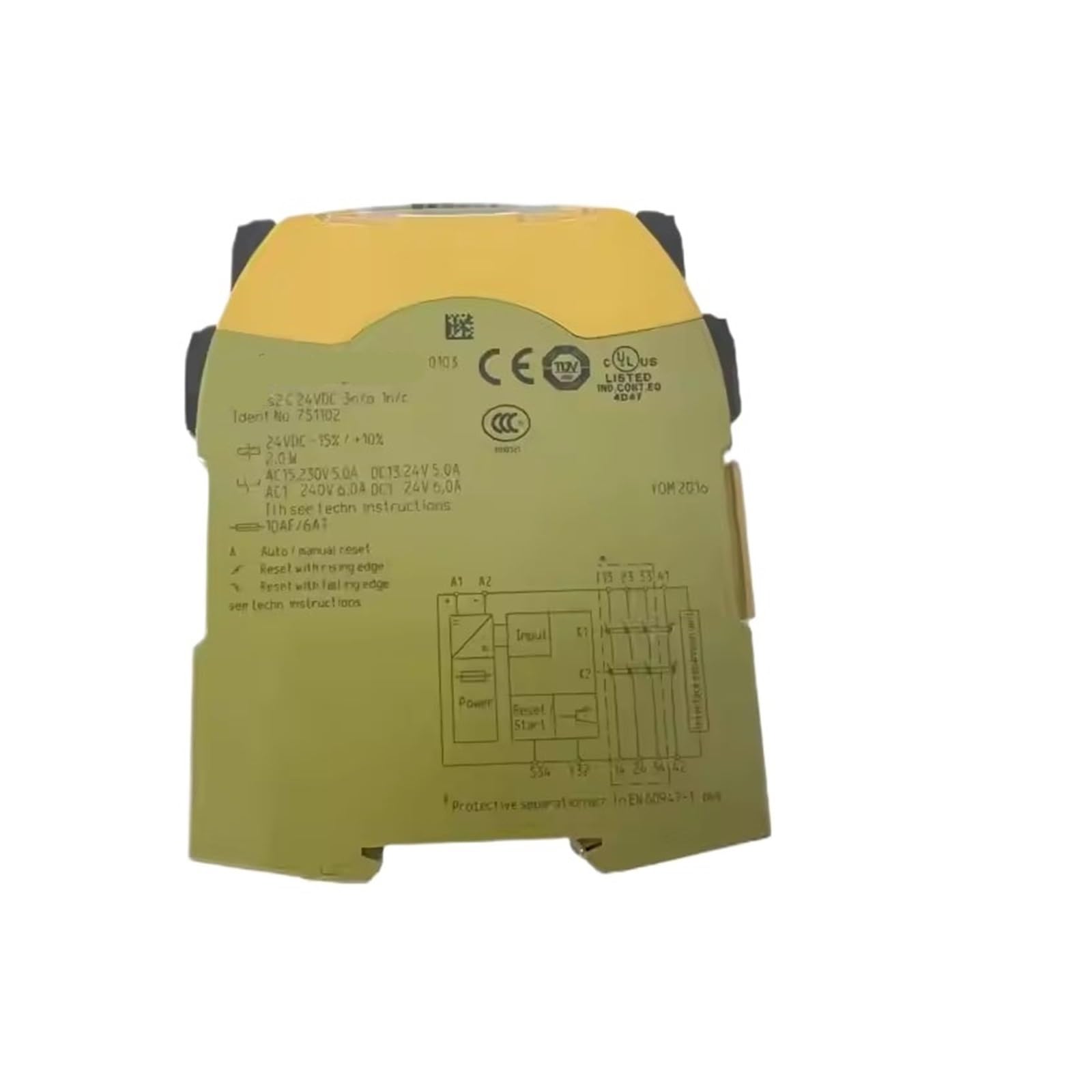 JFQOWCMP 751102 Relay s2 C 24VDC 3 N/o 1 N/c