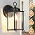 MATAMEYE Outdoor Wall Lantern, Exterior Waterproof Wall Sconce Light Fixtures, Black Front Door Lighting, Anti-Rust E26 Socket Porch Lamp, 2 Pack