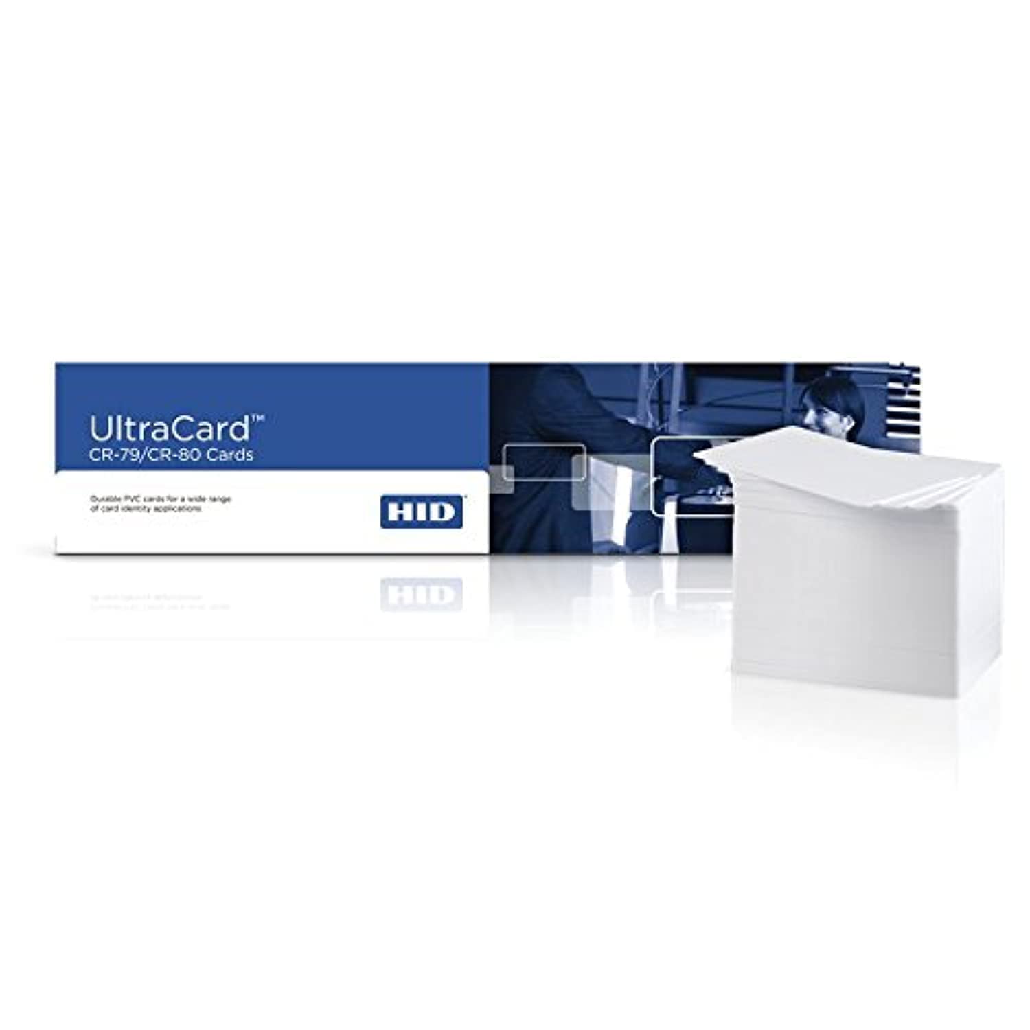 CR79 CR80 Ultra Card for ID Card Printers - Box of 500 Cards