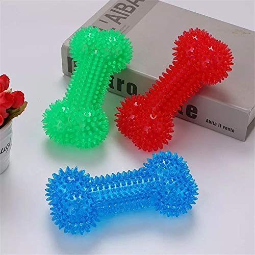 RvPaws Gorilla Spiky Bone Dog Toy, Large, 40 Gram, TPR Rubber Spike Bone Chew Toys for Dogs and Puppies (Colour May Vary) (B09J2B3RXY) Amazon Price History, Amazon Price Tracker