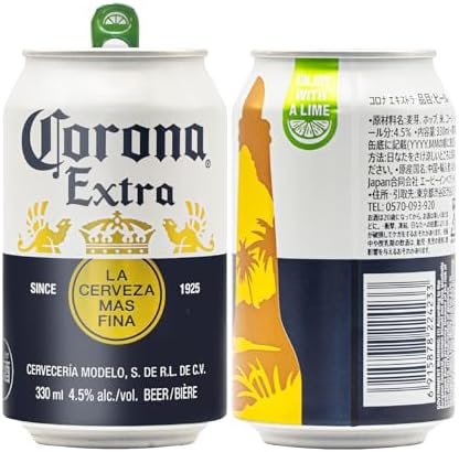 （06:00時点） コロナ・エキストラ 缶 Corona Extra [ ラガービール 330ml × 24本 ] [ケース販売]