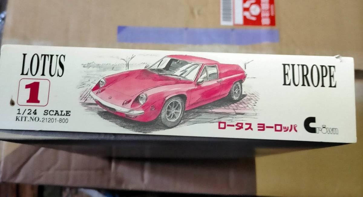 Amazon.co.jp: クラウンモデル 1/24 ロータスヨーロッパ プラモデル