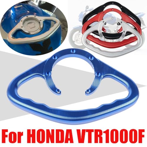 Agarradera de tanque Silver para VTR1000F Firestorm de aluminio 2