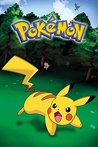 GB Eye LTD, Pokemon, Pikachu Catch, Poster 61 x 91,5 cm