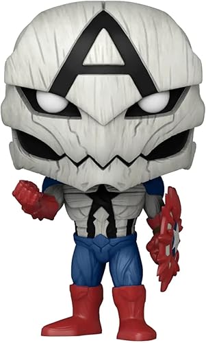 Miniatura 2 de Funko Pop Marvel Venom Veneno Capitán América #856 Edición Especial Figura de vinilo