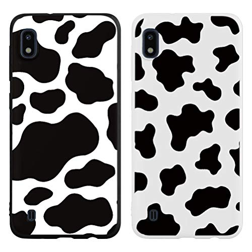 Yoedge Funda para Samsung Galaxy A10 [2 Unidades], Silicona Mate Ultra Thin TPU Cubierta Transparente Movil Carcasa Antigolpes Delgado Protector...