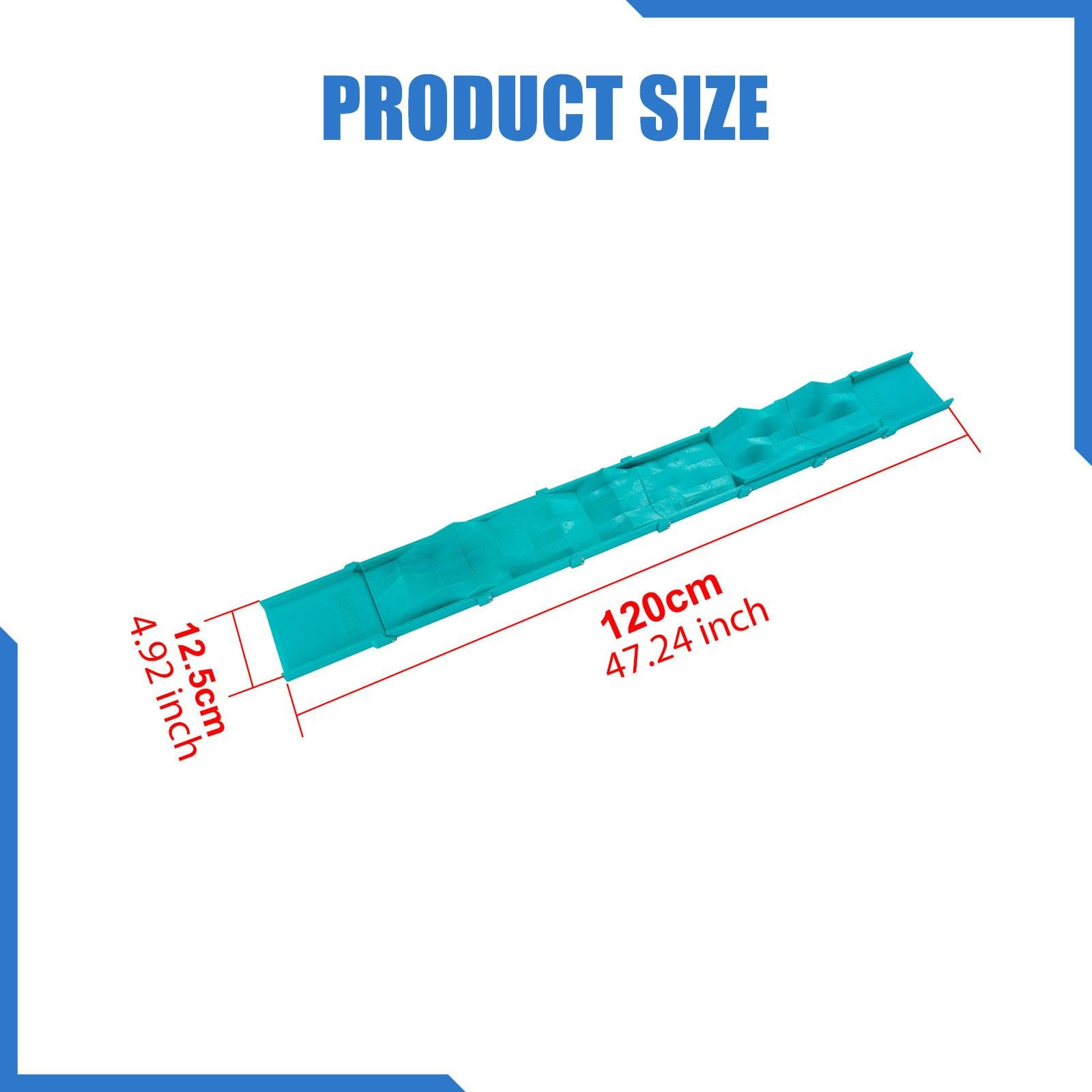 harayaa Pista de Puente para Coche RC Crawler 1/24 1/30, rampa de Pendiente pronunciada con obstáculos simulados para SCX30