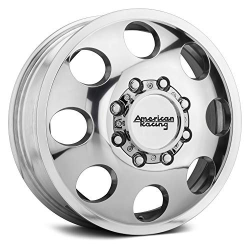 American Racing AR204 BAJA DUALLY 16X6 8X170 -1.78 -134mm POLISHED ...