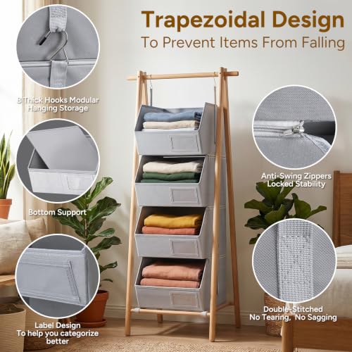 4-Tier-Hanging-Closet-Organizer-Detachable-Hanging-Storage-Shelves-with-Reinforced-Side-Panels-Hanging-Closet-Organizer-for-Clothes-Sweaters-Towels-Socks-Accessories-Gray