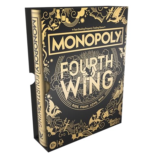Monopoly Fourth Wing Edition Juego de Mesa para Adultos miniatura 1