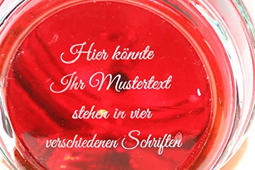 GESCHENKIDEE von MAAJ graviertes GLASFASS 2 L mit METALL-ZAPFHAHN für WEIN WHISKY SCHNAPS in PROFI-QUALITÄT (Gravur… - Image 4