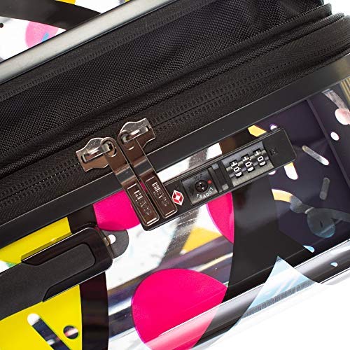 Heys Britto 3Pc Spinner Luggage Set (Transparent Butterfly) #TOP5