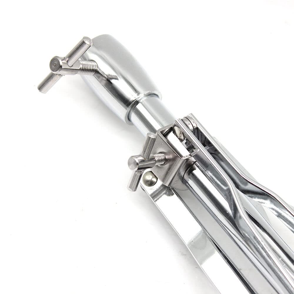 Reposabrazos para tatuaje, portátil, universal, ajustable, plegable, para brazos, altura ajustable, 65 – 100 cm, para estudios de salón (negro)