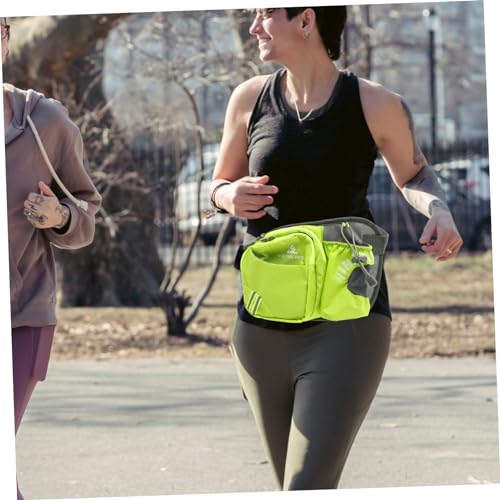 GOOHOCHY Mini Trampolim Pacote bolsa cintura esportiva cinzeiro para fora chão rack halteres com bar