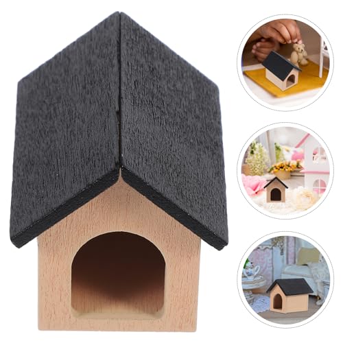 TOPPERFUN Casa De Boneca 1:12 Modelo De Casa De Animais De Estimação Em Miniatura De 2 Polegadas Dec