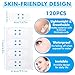 Larrel 120PCS Face Lift Tape, Face Tape Lifting Invisible, Waterproof Face-Lifting Stickers, Instant Neck Tightening Facial Makeup Tapes for Double Chin, Jowls, Eyes Wrinkles and Sagging Skin