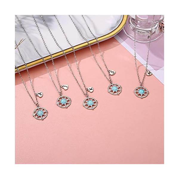 M-MOOHAM-Graduation-Gifts-for-Her-2021-Compass-Necklace-Graduation-Gifts-Opal-Initial-Necklaces-for-Girls-Graduation-Necklaces-Class-of-2021-College-Graduation-Gifts-for-Her M MOOHAM Graduation Gifts for Her, Class of 2023 Graduation Gifts High School Graduation Gifts College Graduation Gifts Graduation Necklaces Opal Necklaces Initial S Necklaces