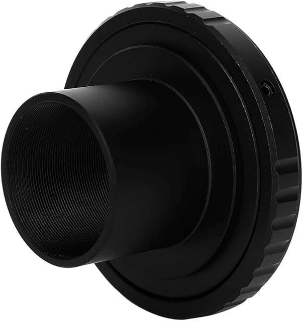 1.25'' Telescope T-Adapter Ring for Nikon SLR DSLR, 1.25in to M42 T-mount Eyepiece Mount Adapter for Nikon D90, D80, D70, D60, D50 SLR Cameras, etc
