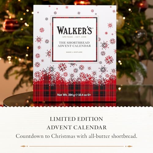 image for Walkers Walker’s 2025 Advent Calendar with Shortbread Cookies from S