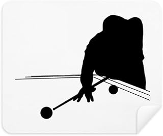 Sports Billiards Physical Education Cleaning Cloth Screen Cleaner 2pcs Suede Fabric