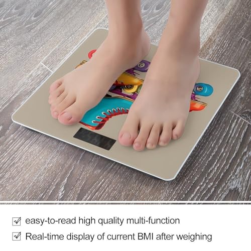 Báscula Digital Retro Roller Skates para Hogar 180 kg miniatura 5