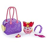 Chubby Puppies & Friends Rosy Satin Pink Bunny with Carrier