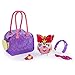 Chubby Puppies & Friends Rosy Satin Pink Bunny with Carrier