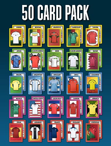 SMART CARDS World Football, 7 games in 1, a suitcase of games in your pocket, includes trumps, pairs, snap, rummy, cool stats and top trivia. Gift, Stocking Filler, Travel Game, age 5+, 1-8 players - Image 5