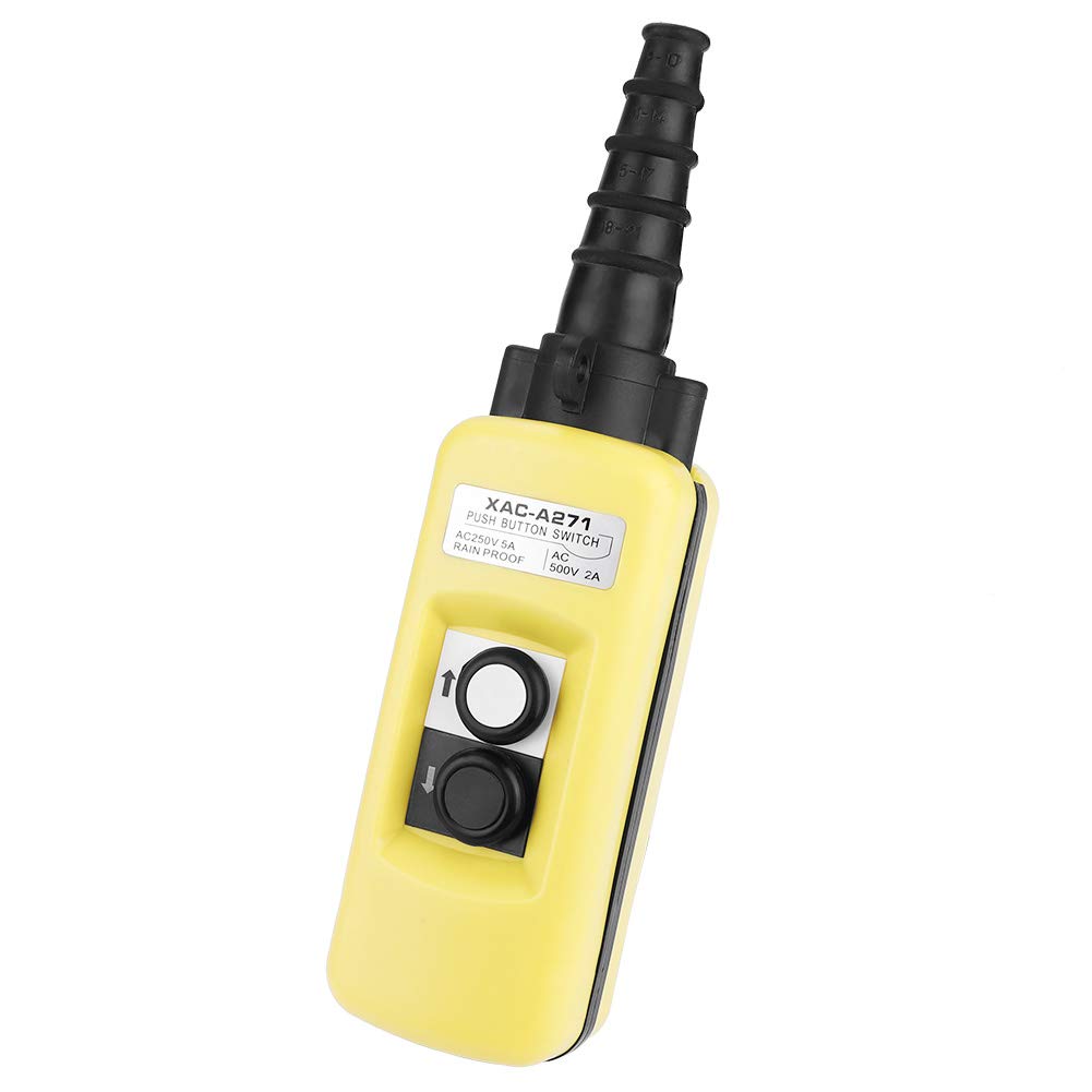 Interruttore Pulsante Per Paranco - Controllo Sollevamento Con Emergenza - Foto 5