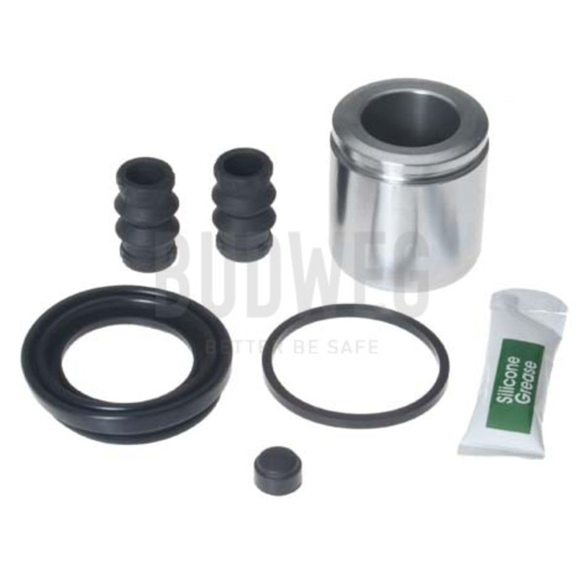 BUDWEG CALIPER 2090244 Kit di revisione della pinza freno Compatibilità con JEEP WRANGLER III JK, DODGE Nitro SUV