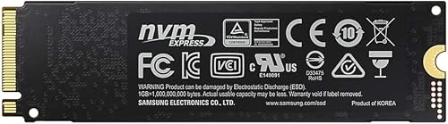 Samsung 970 EVO Plus 1 TB PCIe NVMe M.2 (2280) Internal Solid State Drive (SSD) (MMZ-V7S1T0BW ), Black - 3