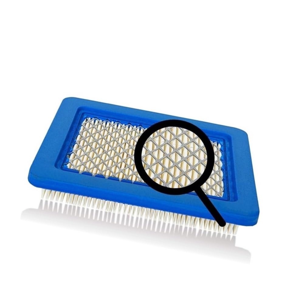10 filtros de Aire 491588S compatibles con Cartuchos limpiadores OEM Planos for cortacésped 491588 4915885