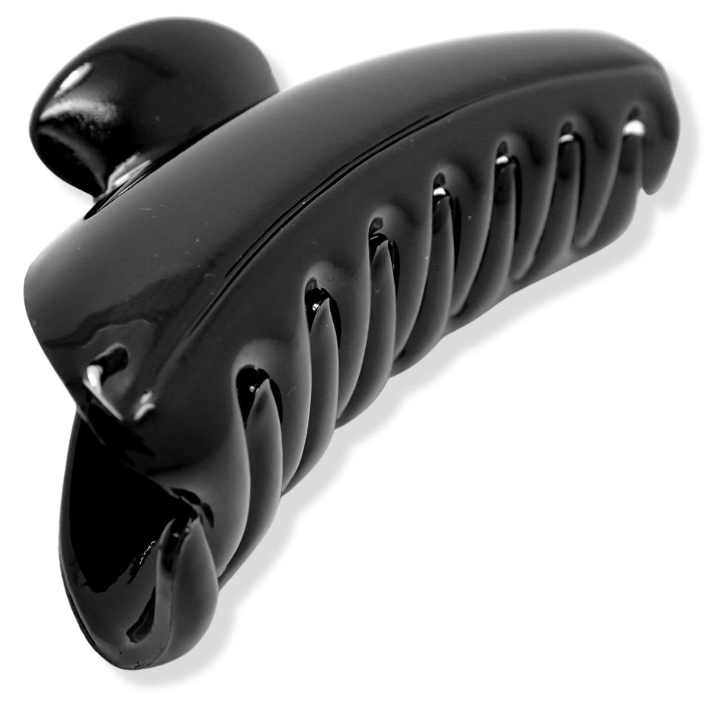 Topkids Accessories 9cm / 3.5" Butterfly Hair Clip Sectioning Hair Clip Salon Hairdresser Clip Hair Pin Butterfly Clips for Hair Claw Clip Bulldog Clip Bull Dog Clamp Jaw (Black)