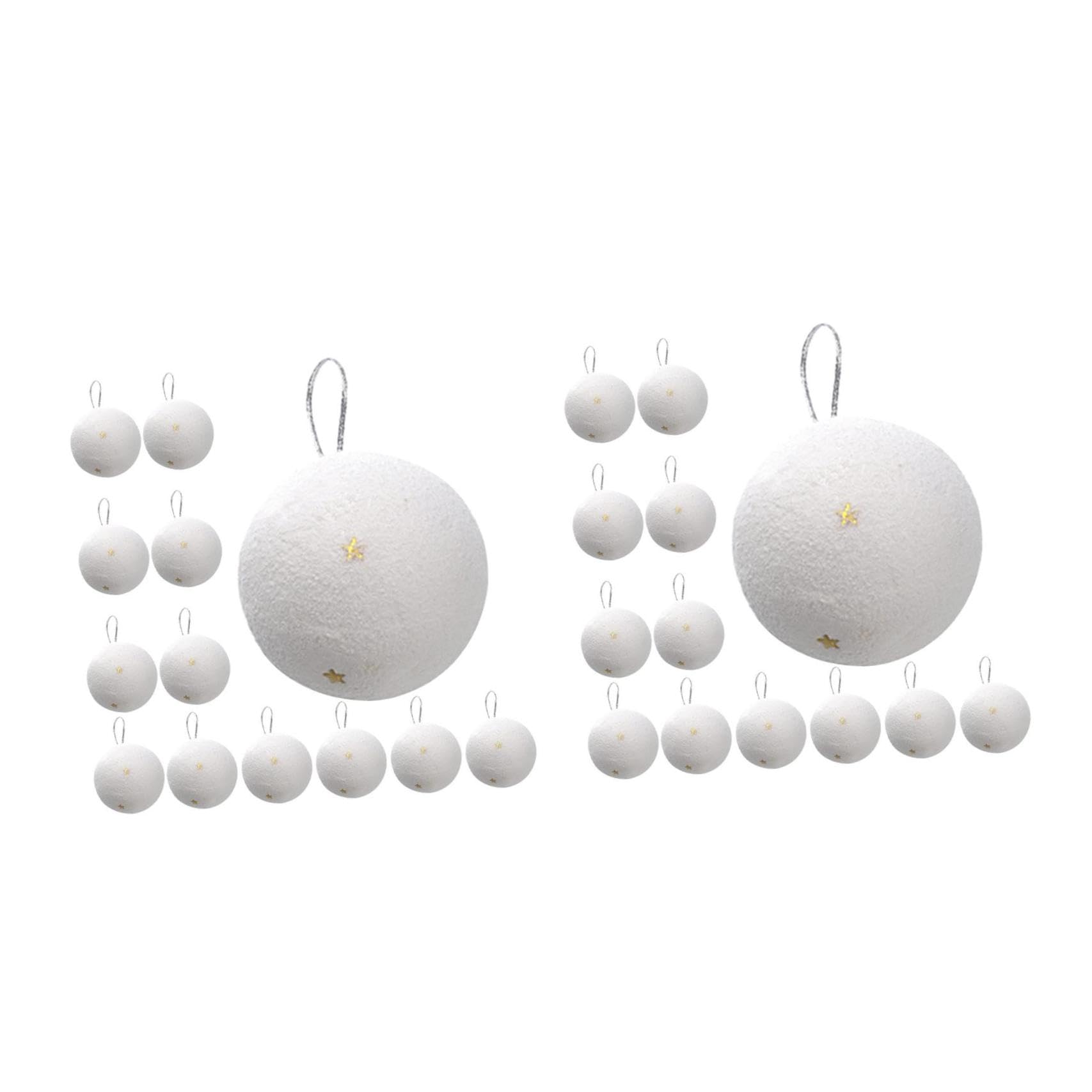 Toyvian 48piezas Colgantes De Navidad Adornos para Árbol De Navidad Decoración De para y Jardín