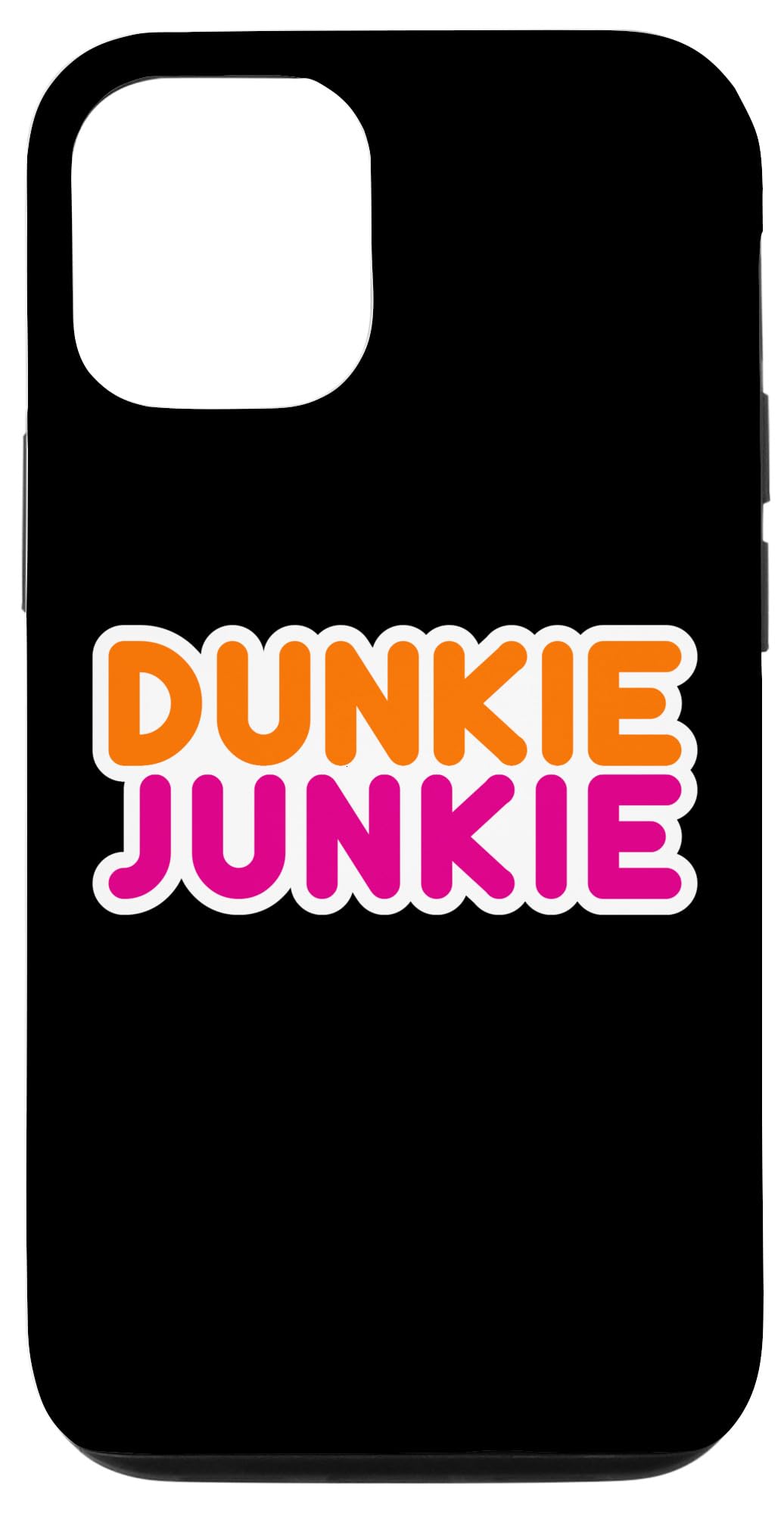 Dunkie Junkie - Funny Coffee Lover Gift Case for iPhone 12/12 Pro