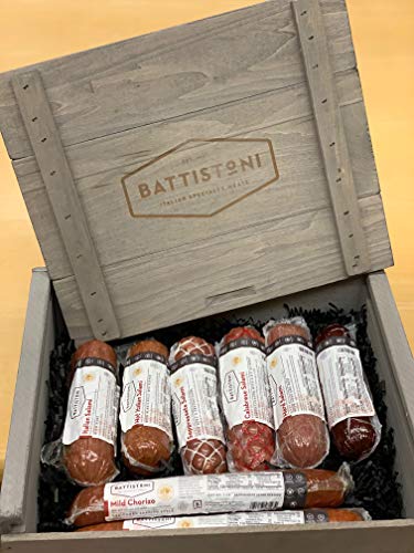 Gluten-Free Gourmet Italian Meat Gift Crate - over 3.8lb of meat!